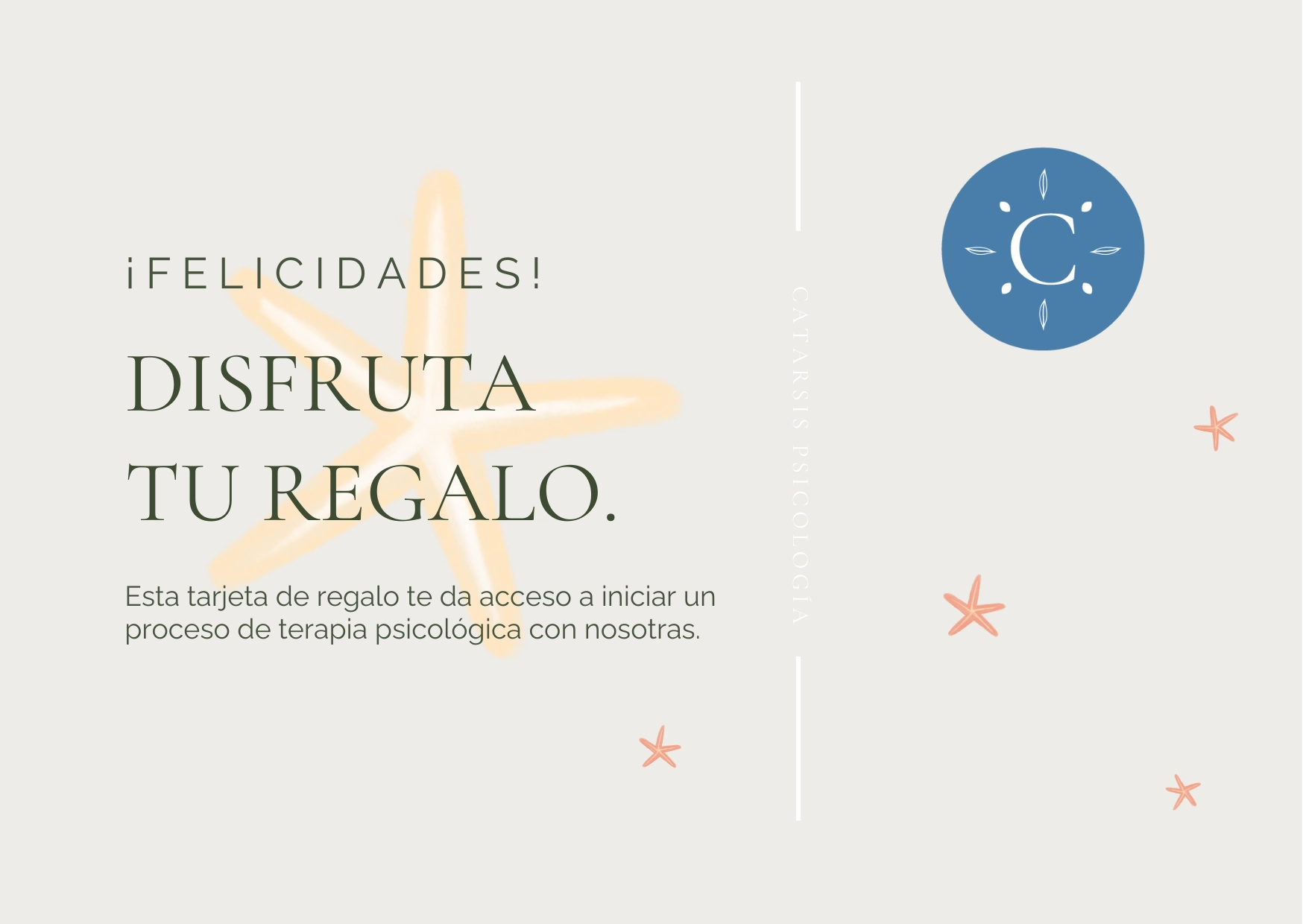 Tarjeta regalo